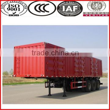 Strongest trailer with lowest price- SINOTRUK van type semi trailer, van semi trailer