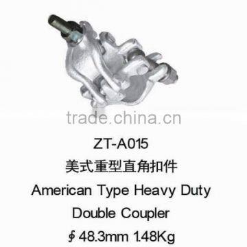 American Type Scaffolding Heavy Duty Double Coupler ZT-A015