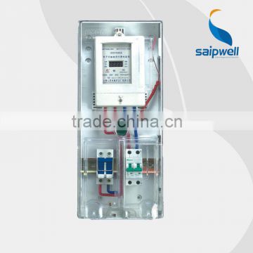 SAIP/SAIPWELL Polycarbonate Prepaid Australia Electric Metal Waterproof Meter Box