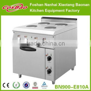 Restaurant Kitchen Equipment/Stainless Steel Free Standing Electric Hot Plate Cooker With Oven BN900-E810A photo-3