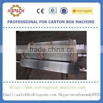 professional high precision corrugated roller/alloy steel corrugated cardboard roller