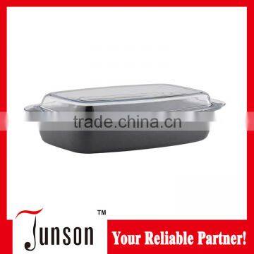 Home Die Cast Aluminium Non-stick Roaster/Aluminum Non-stick Fry Pan Fish Roaster