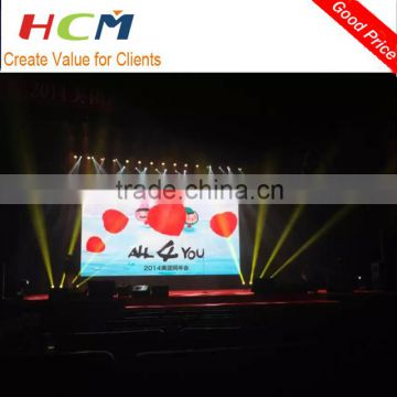 Audio & Visual Aluminum Slim and Light weight LED video Display screen wall for stage