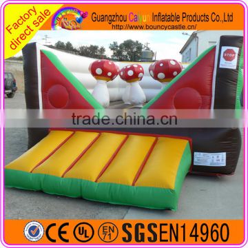 Mushroom inflatable bouncers/inflatable jumping playground for sale