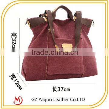 Exported Canvas Big Size Promotion Tote Bag for Shopping photo-5