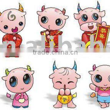 3D Plastic Animal Toys
