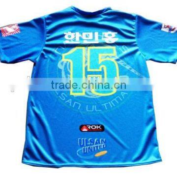 Multicolour Sublimated Soccer T-shirt Jersey With Custom Pattern photo-4