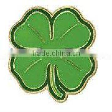 Green 4 Leaf Clover Pin