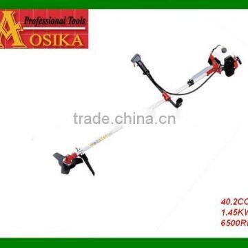 Knapsack petrol brush cutter 25CC 33CC 36CC 43CC 52CC with CE SAA EMC GS certificate