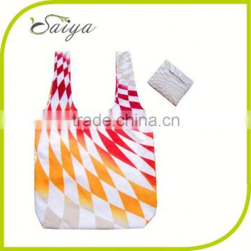 Printed polyester wine bag