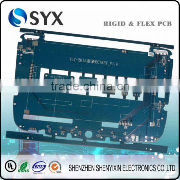 Low cost 6 layer HDI impedance ECG monitor pcb / FR4 circuit board