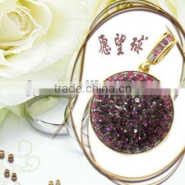 Promotional Gift Ball Shape Pendant Jewellery USB
