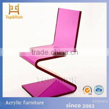 Factory directly OEM elegant top class transparent or colored acrylic furniture