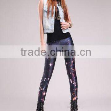 Hot Sale Fashion Sexy Tight Digital Printed Fabric Leggings