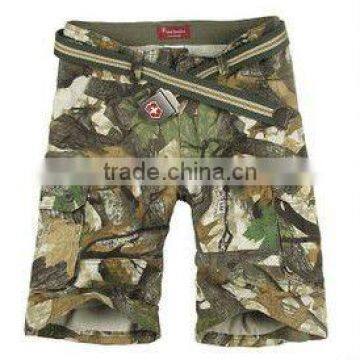 Camouflage cloth for men shorts