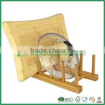 Bamboo Dish Drainer Rack Holder