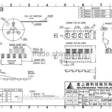 1.25mm Pitch 20, 25, 30 Pin Available SMT Wire to Board 30 Pin Connector