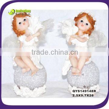 Polyresin giftcraft supplies new baby fairy figurines