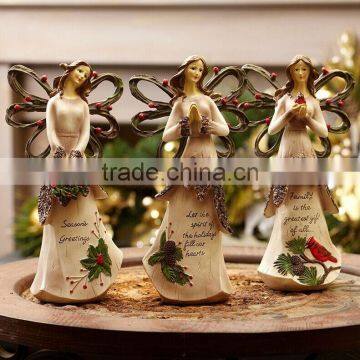 Creative resin dream style beautiful angel shape Christmas gift for girlfriend