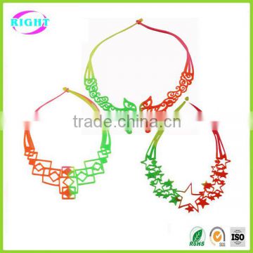 Best selling customized silicone rubber necklace