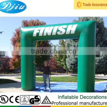 DJ-GM-41 green door inflatable arch for advertising high quality cheap inflatable arch in sale