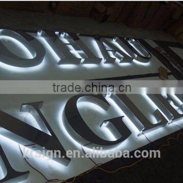 Custom Wall Back Lighted LED Alphabet Letter Backlit 3D Sign photo-4