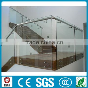 Indoor Glass Stair Railings