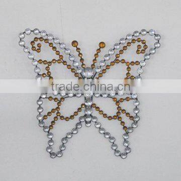 100693EA--Acrylic Diamond Wall Decoration Butterfly