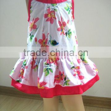 baby clothes wholesale price girls floral printed dress summer dresses for kids