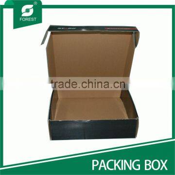 TRIPLE WALL BLACK MATT FOLDABLE PAPER BOX FOR PACKING AUTOMOBILE PARTS photo-2