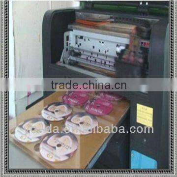 Digital multi-function A3 cd/dvd flatbed printer with eco-solvent system