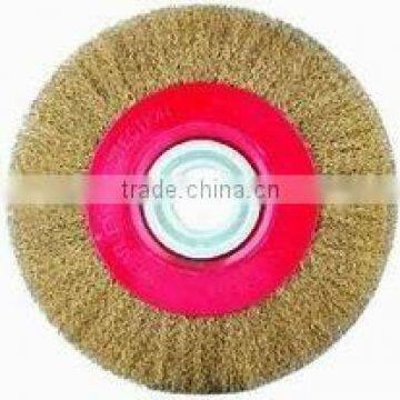 crimped wheel wire brush