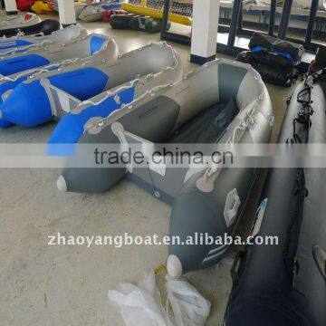rowing aluminum fast boat inflatable with CE for sale
