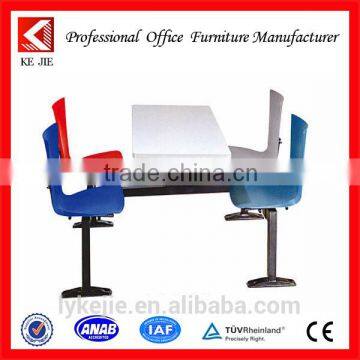 easy cleaning solid surface tables canteen table glass design tables and chairs for rent party rental