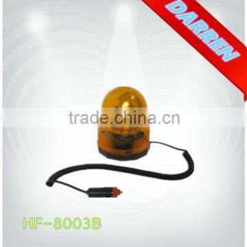 12V Amber Strobe Warning Light Magnet Mount