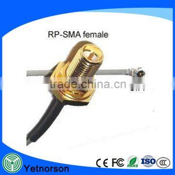 Rg1.13 Coxial Cable Assembly U.FL Mini PCI to RP-SMA Pigtail Cable Antenna WiFi Cable