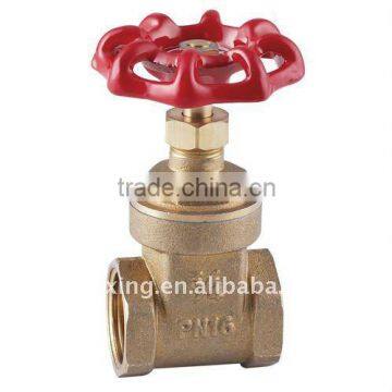 brass gate valve