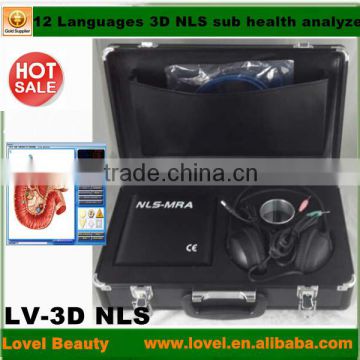 Alibaba China 2015 new products on market latest original 3d nls diagnostics quantum body health analyzer