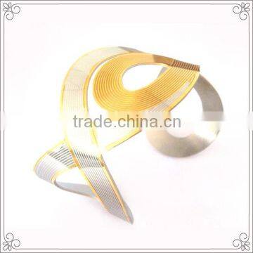 Hot Sale Custom Made Stainless Steel Bangle Jewelry With Cable