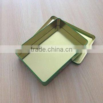 square package custom printed tin box storage box healthy tin box