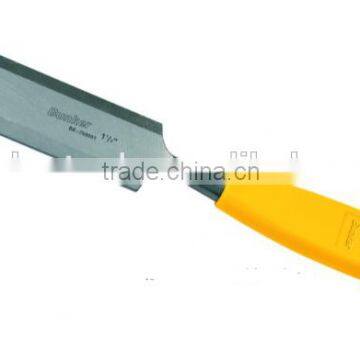 wood chisel, chisel with wood handle, wooden handle chisel