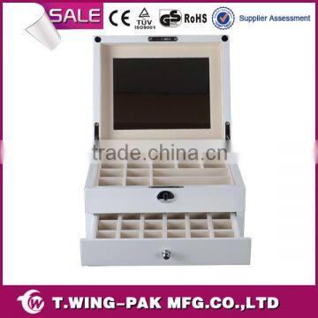 Jewelry Boxes Packaging Portable Jewelry Display Cases Custom Logo Printed Jewelry Boxes photo-4