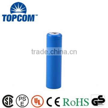 Premium Cycle Life Rapid Chargeable li ion 2000 mAh 3.7V~4.2V Recahrgeable 18650 Battery Pack For Torches