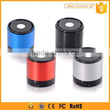 Portable Circular Bluetooth Speaker,Scrub Paint Stainless Steel ,Bluetooth mini speaker