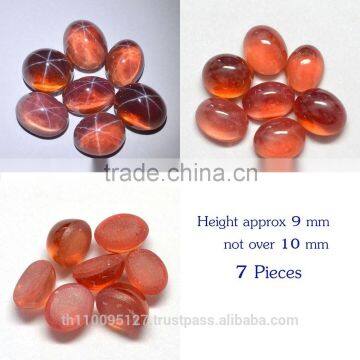 285.45 Ct Orange Star Sapphire 6 Rays Lab Created Stone