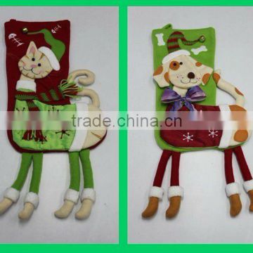 2012 New style velvet christmas stockings