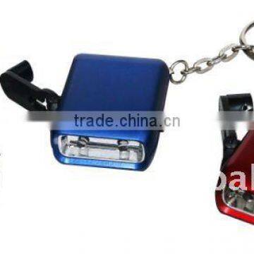 mini Dynamo charger Keychain Light