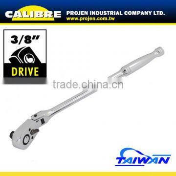 CALIBRE 3/8"Dr Flexi-head Ratchet Handle