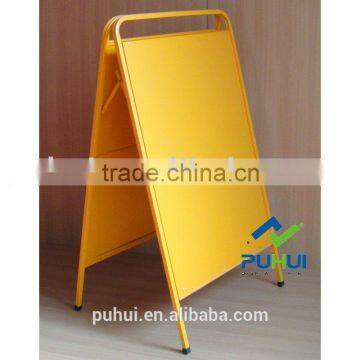 double sided foldable advertising display