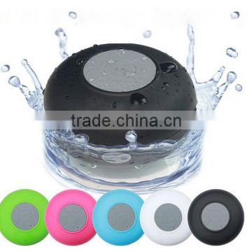 Manufacturer wholesale Waterproof Portable Wireless Bluetooth Speaker with Sucker For Shower Mini Speaker